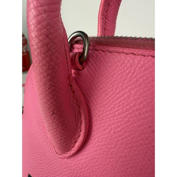Balenciaga Ville XXS Top Handle Women's Bag in Pink Leather - Picture 8 of 16